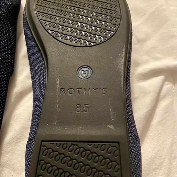 NEW Rothy’s Navy Blue Loafer Flats Size 8.5 - Picture 5 of 7